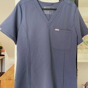 Figs Scrub top space navy - catarina slim